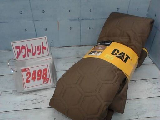 53425　CAT 引っ越し/レジャー用 多機能ブランケット