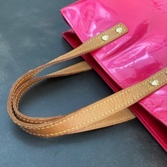 LOUIS VUITTON】ルイヴィトン ハンドバッグ ヴェルニ ピンク