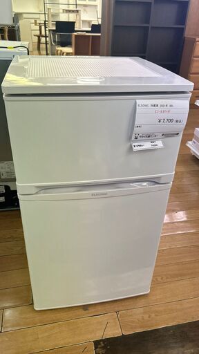 ★ジモティ割あり★ ELSONIC 冷蔵庫 83L 21年製 動作確認／クリーニング済み TK004 6545円