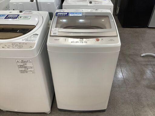 【トレファク熊谷駅前店】AQUAの全自動洗濯機です！