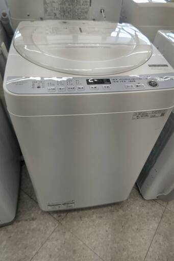 ☆SHARP/シャープ/7㎏洗濯機/2022年式/ES-GE7F-W/№33☆