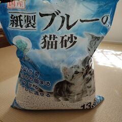 紙の猫砂