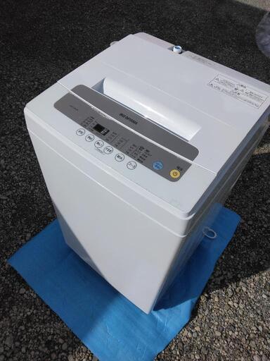アイリスオーヤマ 全自動洗濯機 IAW-T502EN 5kg 2020年製 無料配達