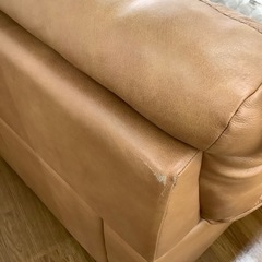 お安くなりました！ニトリ 3人掛けレザーソファー NZ637【トレファク 川越店】