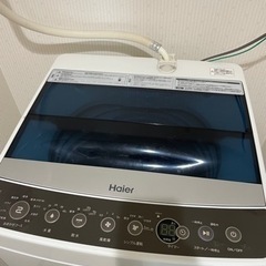 洗濯機　haier2018年製