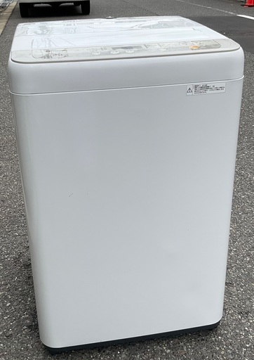 【RKGSE-045】特価！Panasonic/5kg全自動洗濯機/NA-F50B12/中古/2018年製/当社より近隣地域無料配達