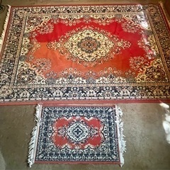 KERMAN 絨毯　ヨーロッパ製　マットも無料にてお付けします。