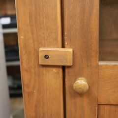 【かながわpay可】317)アンファン enfant ブックキャビネット 飾り棚 パイン材 木製 カントリー家具 アンティーク