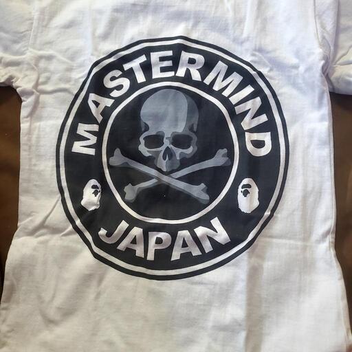 【中古、レディースサイズ】APE✕マスターマインドジャパン MASTERMIND JAPAN Tシャツ  FINAL COUNT DOWN TEE