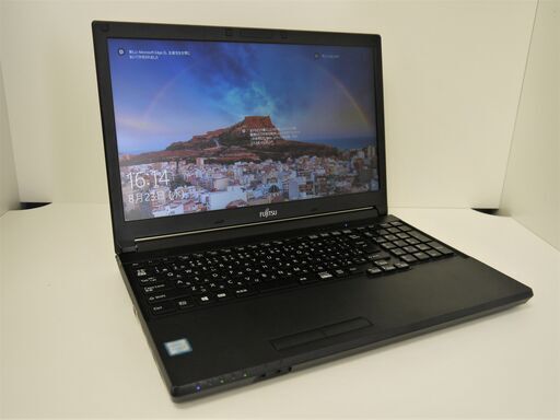 【お渡し済み】富士通 Windows10 15.6型ノートPC 第6世代Corei3 + SSD  + メモリ8GB【メンテナンス済み】（7100175）