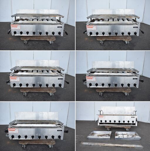 9/7受渡終了】≪yt796ジ≫ Rinnai/リンナイ ガス赤外線下火式グリラー