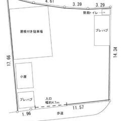 ★貸土地★    茨木市東安威　66.55坪　#資材置き場　＃ト...