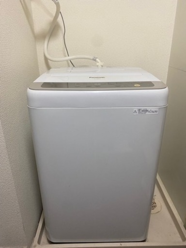 パナソニック洗濯機６キロ