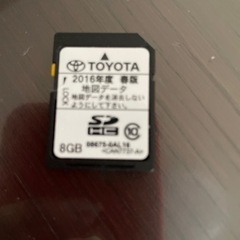 ☆中古☆トヨタ　　ナビSDカード