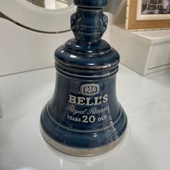 空き瓶　BELL’S　RoyalReserve　青陶器
