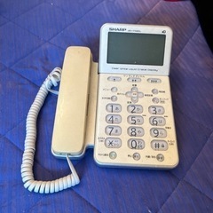 【✨900円に値下げ✨】SHARP留守番電話機 JD-710CL親機