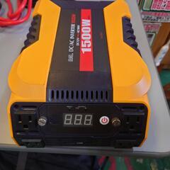 【愛品倶楽部柏店】BAL　DC/AC　1500Wインバーター