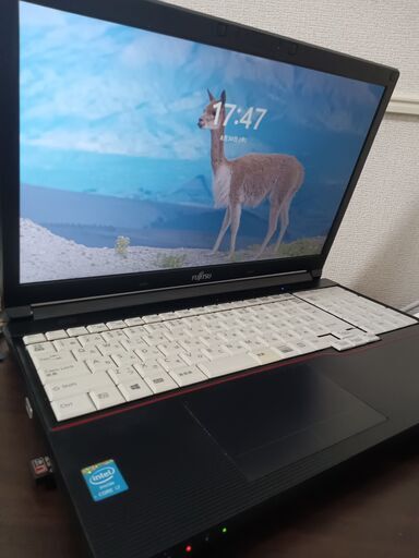 富士通　高性能Corei7大容量新品高速SSD480G メモリ8G USB3.0　大画面15インチ 15