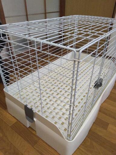 三晃商会 SANKO 小動物 組み立て C62 イージーホーム エボ 80WH白