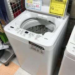 洗濯機 ヤマダ YWM-T60H1 2022年製 ※動作チェック...