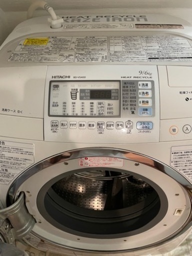 今週中にお引き取り可能な場合15000円再　ドラム式洗濯乾燥機（BD-V5400L