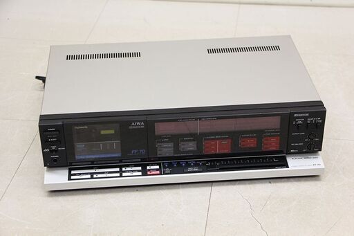 AIWA ACTIVE SERVO BIAS ステレオカセットデッキ FF70 アイワ・コンピュブレイン (R2316axY)
