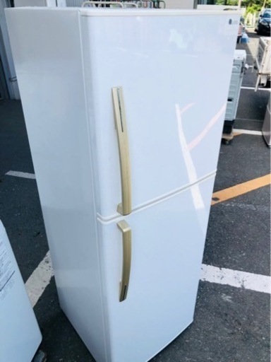 福岡市内配送無料　ユーイング 【右開き】228L 2ドアノンフロン冷蔵庫 エディオンオリジナル ホワイト ER-F23UH