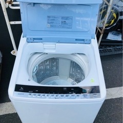 福岡市内配送無料保証付き　日立 HITACHI BW-8WV A ビートウォッシュ 全自動洗濯機 （8kg） ブルー]