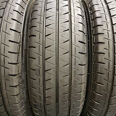 YOKOHAMA BluEarth-Van RY55 215/70R15 107/105N LT 15インチ 夏タイヤ 4本 20年製 バリ溝 100系ハイエース等　(TC935)