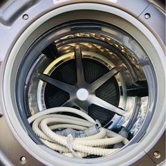 福岡市内配送設置無料 保証付き NA-VX9600R-W ドラム式洗濯乾燥機
