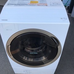 福岡市内配送無料 保証付き 東芝 TOSHIBA TW-117X5L(W) [ドラム式洗濯乾燥