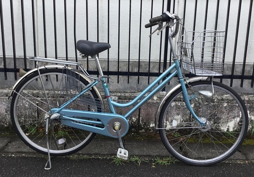 ＜整備済み・美品＞シティサイクル・26インチ自転車・内装3段変速・鍵付き・お掃除済みです♪