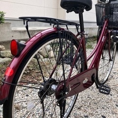 488、ママチャリ26インチパープル変速付き 488、ママチャリ26インチパープル変速付き