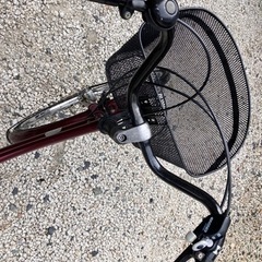 488、ママチャリ26インチパープル変速付き