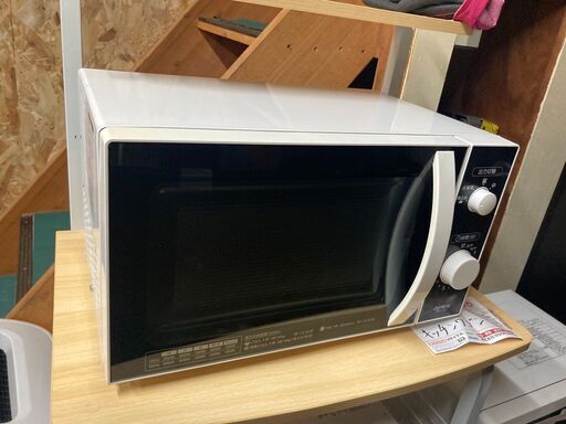 ☆中古￥6,500！電響社　電子レンジ　家電　2019年製　AR-G18H型　【BH189】