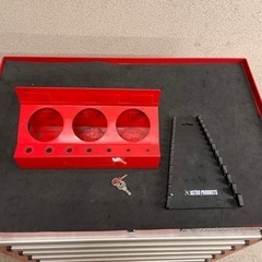 アストロプロダクツ　ロールキャビネット 7段 レッド