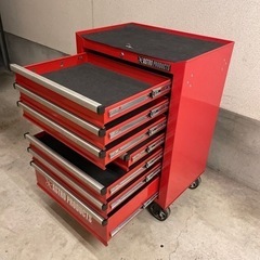アストロプロダクツ　ロールキャビネット 7段 レッド