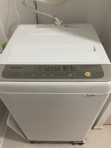 パナソニック洗濯機 6kg NA-F60B11