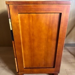 カラフルチェスト！ヴィンテージテイスト！桐タンス⭐︎浅型深型引き出し！引取り限定！