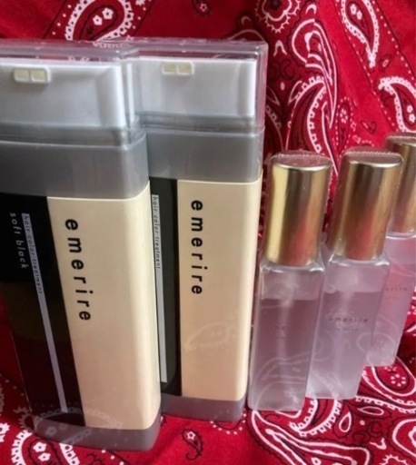■emerire■エミリル ブラックデュアル トリートメント \u0026ヘアオイル★