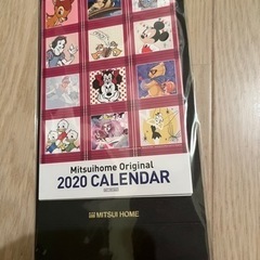 【非売品】Disney三井ホーム　ディズニー卓上カレンダー2020