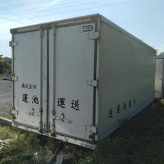 印西市】横扉付き 保冷コンテナ (No.Y-260) 長さ約535cm(+50cm)