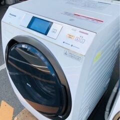 福岡市内配送設置無料 NA-VX9600R-W ドラム式洗濯乾燥機 クリスタル 