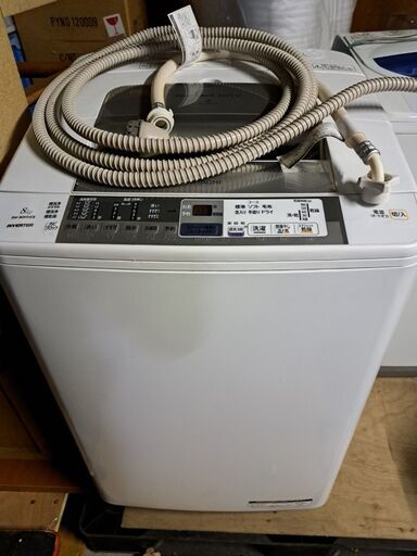 HITACHI 日立 全自動洗濯機 ビートウォッシュ 8.0kg BW-80MVE8 2012年製