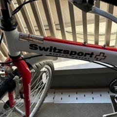 新品未使用　組み立て済み折り畳み自転車　