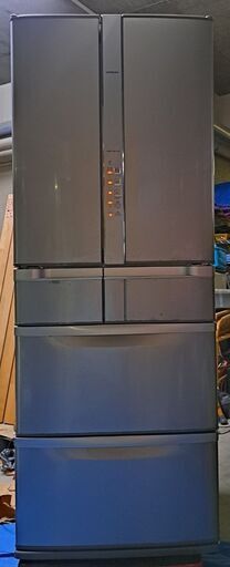 HITACHI 日立 6ドア ノンフロン冷凍冷蔵庫 565L（冷蔵398L、冷凍167L） R-SF57ZM（SH）型 2010年製