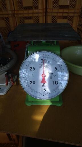 シンワ台上皿自動はかり30kg（説明書付き）