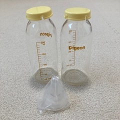 母乳実感　ガラス製哺乳瓶　直付けタイプ