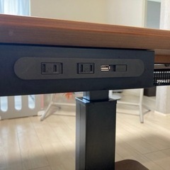⭐︎Re:CENO（リセノ）昇降式ダイニングこたつ Force2 USBポートシェルフ付