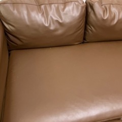 オットマン付き　L字ソファー　